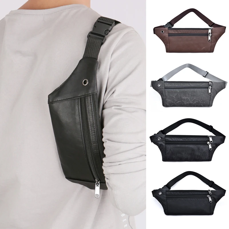 Pu Leather Waist Bag Men's Outdoor Sports Bag Multi-Function Large Capacity Running Mobile Phone Bag
Pu Leather Waist Bag Men's Outdoor Sports Bag Multi-Function Large Capacity Running Mobile Phone Bag