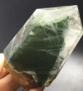 195g AAA++ Natural GREEN Ghost PHANTOM QUARTZ Crystal POINT HEALING F Brazil healing crystals
195g AAA++ Natural GREEN Ghost PHANTOM QUARTZ Crystal POINT HEALING F Brazil healing crystals