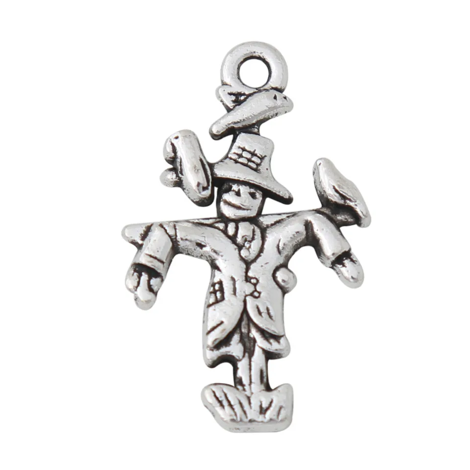 30pcs Fashion Alloy Antique Silver Color Scarecrow Shape Charms Fork Farmers 15*25mm AAC382
30pcs Fashion Alloy Antique Silver Color Scarecrow Shape Charms Fork Farmers 15*25mm AAC382