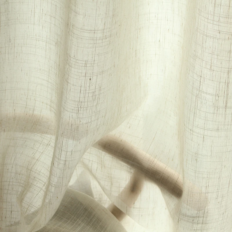 Modren Solid Color Thick Linen Window Curtains for bedroom Rustic Gauze Sheer For Living Room kitchen Tulle Curtain Drapes A-588
Modren Solid Color Thick Linen Window Curtains for bedroom Rustic Gauze Sheer For Living Room kitchen Tulle Curtain Drapes A-588