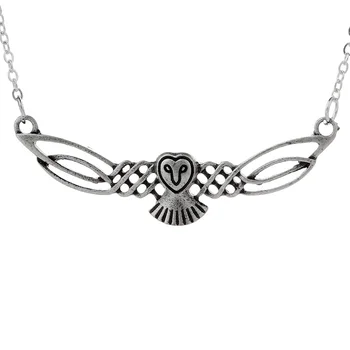 50pcs Handmade Celtics Owl Pendant bird Necklace Spirit Amulet Antique Silver Wing fashion Necklace Jewelry
50pcs Handmade Celtics Owl Pendant bird Necklace Spirit Amulet Antique Silver Wing fashion Necklace Jewelry
