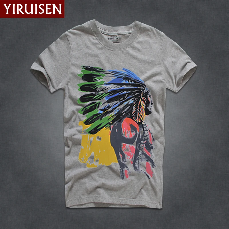 YiRuiSen Short Sleeve T Shirt Men 2016 Fashion Summer Brand Clothing 100% Cotton American Style Print T-shirt Tops Tees D001a
YiRuiSen Short Sleeve T Shirt Men 2016 Fashion Summer Brand Clothing 100% Cotton American Style Print T-shirt Tops Tees D001a