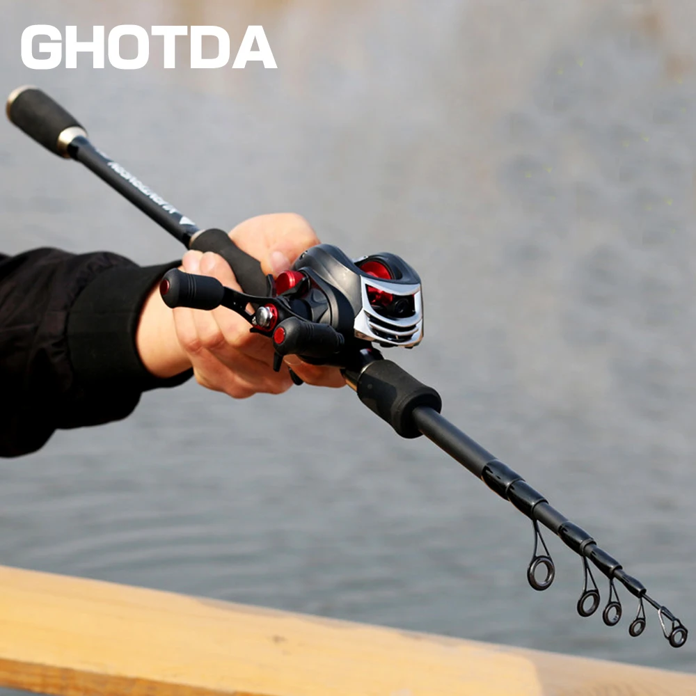GHOTDA Ultralight Carbon Fishing Spinning Casting Rod 1.8M 2.1M 2.4M 2.7M Lure Rod
GHOTDA Ultralight Carbon Fishing Spinning Casting Rod 1.8M 2.1M 2.4M 2.7M Lure Rod