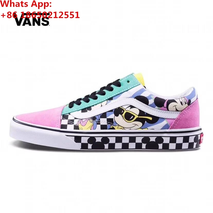 New VANSES X DISNEYS Old Skool Mickey Mouse 90th Collection Unisex Sneakers - Pink
New VANSES X DISNEYS Old Skool Mickey Mouse 90th Collection Unisex Sneakers - Pink
