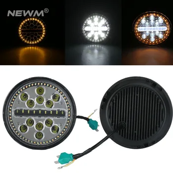 7 Inch 63W Waterproof Round Modified Auto Car Top LED Light Bars for Off-road Car Headlamps DRL White Yellow Fog Lights
7 Inch 63W Waterproof Round Modified Auto Car Top LED Light Bars for Off-road Car Headlamps DRL White Yellow Fog Lights