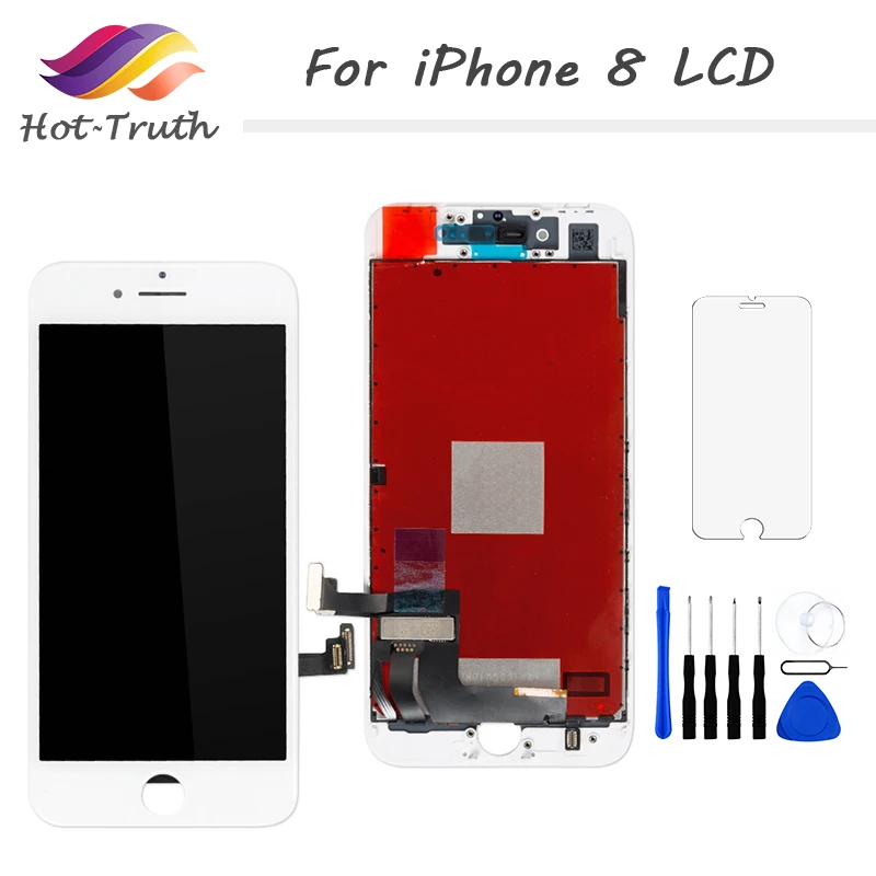 100% рабочий 3D сенсорный ЖК экран для замены Apple iPhone 8 A1863 A1905 AA6 дисплей дигитайзер в