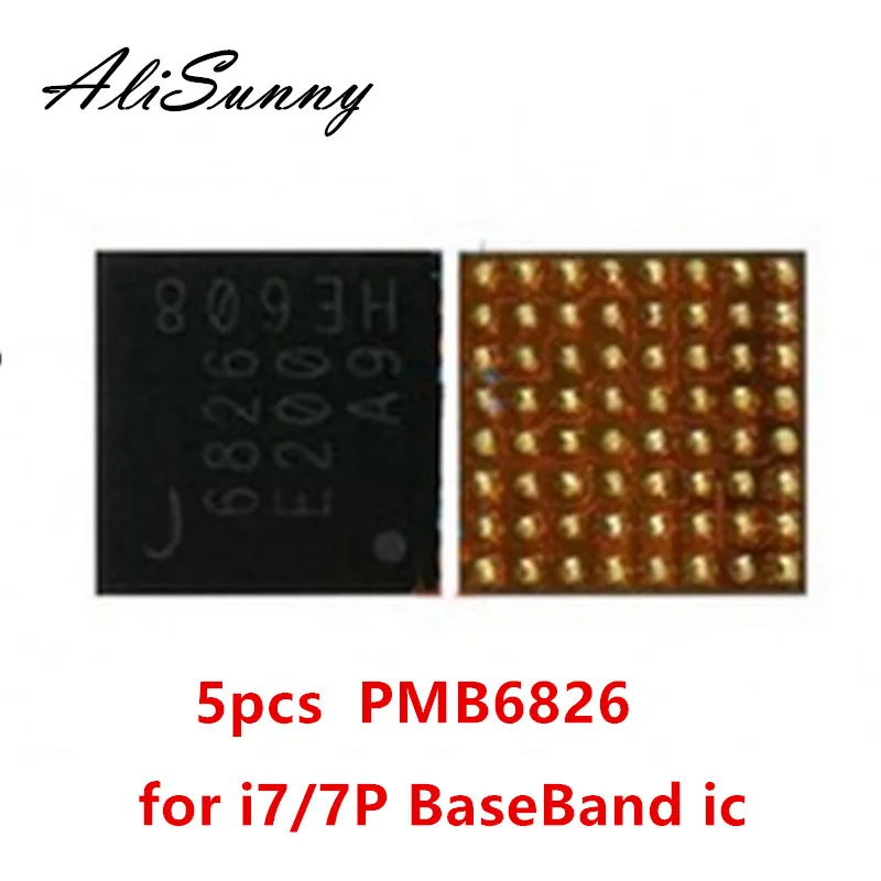 AliSunny 5pcs PMB6826 6826 for iPhone 7 7Plus BaseBand PMIC Power ic Chip Intel BBPMU_RF Replacement Parts
AliSunny 5pcs PMB6826 6826 for iPhone 7 7Plus BaseBand PMIC Power ic Chip Intel BBPMU_RF Replacement Parts