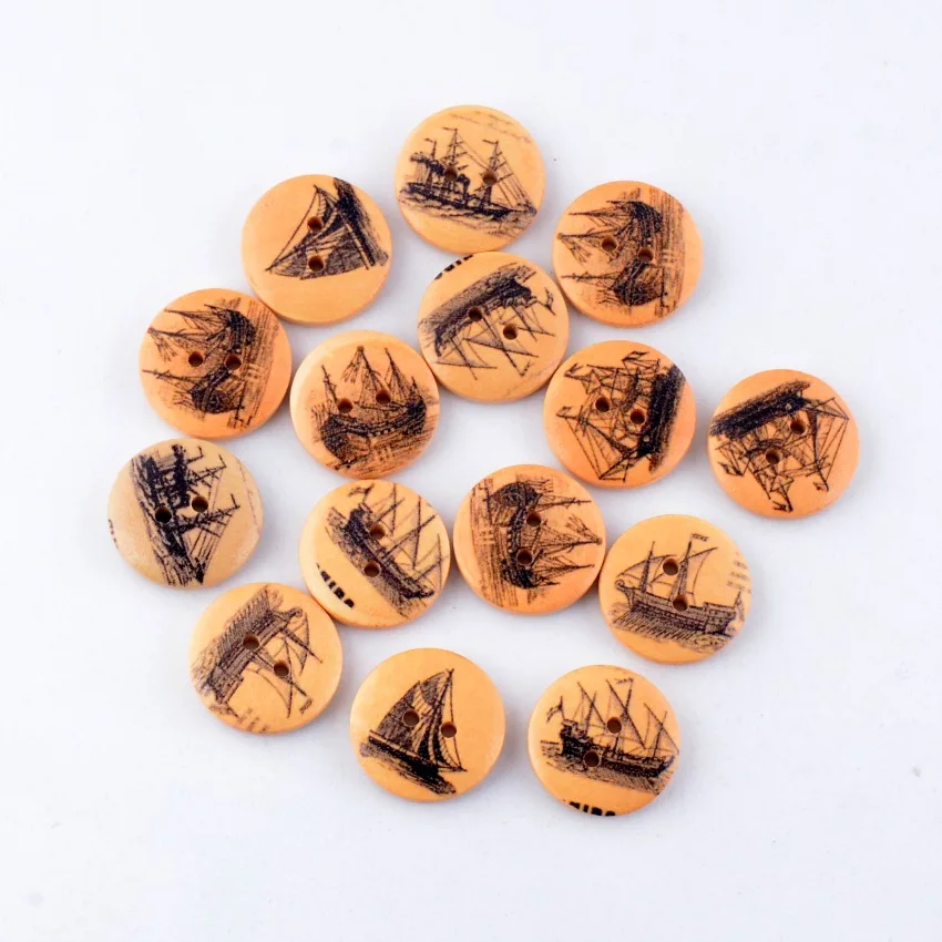 Free Shipping Retail 10Pcs Random Mixed Round Vintage Sailing Pattern 2 Holes Wood Painting Sewing Buttons Scrapbooking 20mm
Free Shipping Retail 10Pcs Random Mixed Round Vintage Sailing Pattern 2 Holes Wood Painting Sewing Buttons Scrapbooking 20mm