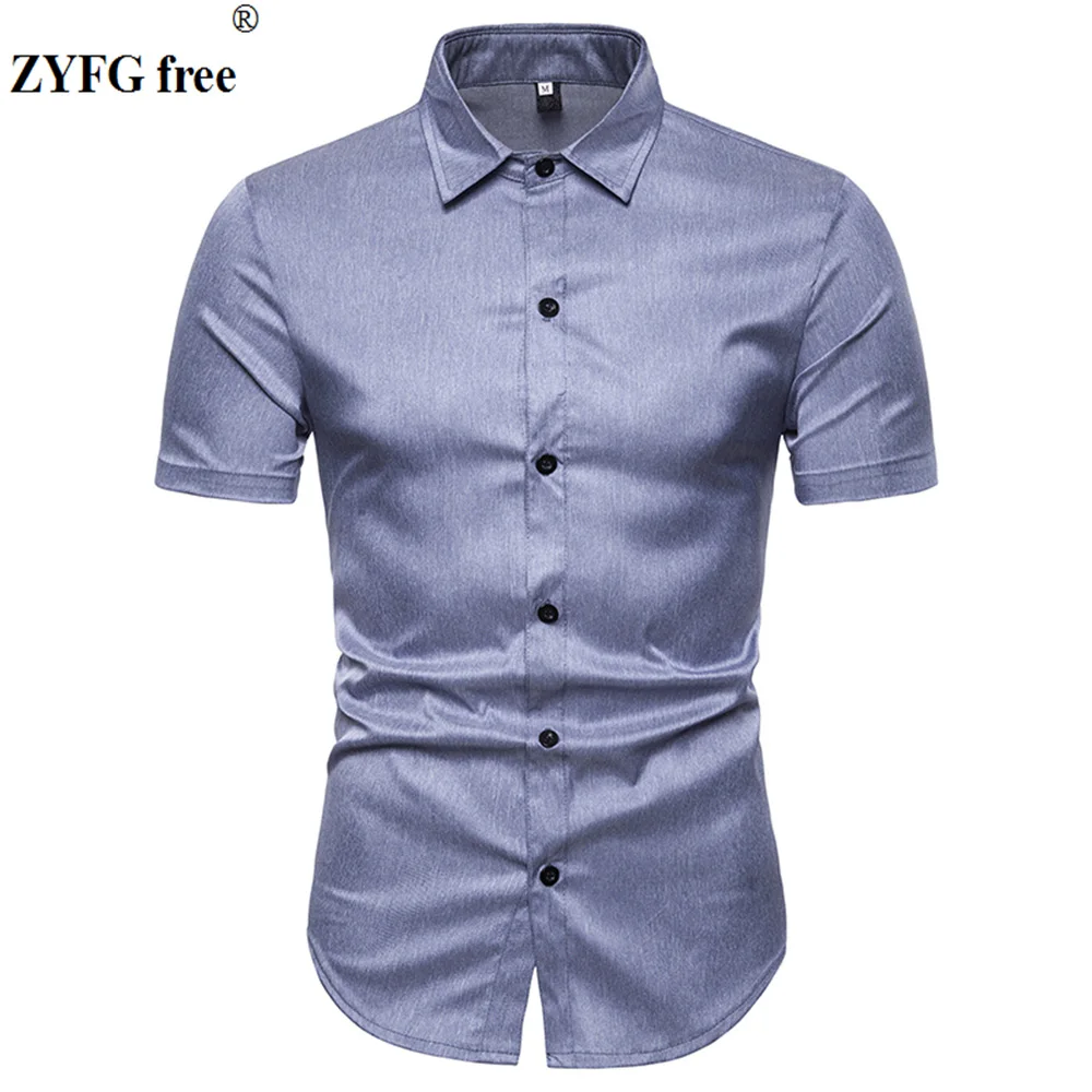 Tide men shirt turn-down collar short-sleeved casual style shirts youth vitality fashion men's clothing
Tide men shirt turn-down collar short-sleeved casual style shirts youth vitality fashion men's clothing