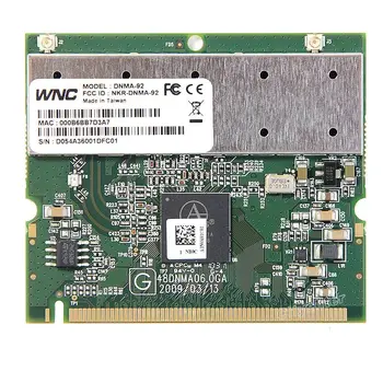 Wireless Adapter Card for Atheros AR9220 802.11a/b/g/n Dual band 300M Mini PCI Wireless WiFi Wlan Card 2.4Ghz 5Ghz 300Mbps
Wireless Adapter Card for Atheros AR9220 802.11a/b/g/n Dual band 300M Mini PCI Wireless WiFi Wlan Card 2.4Ghz 5Ghz 300Mbps
