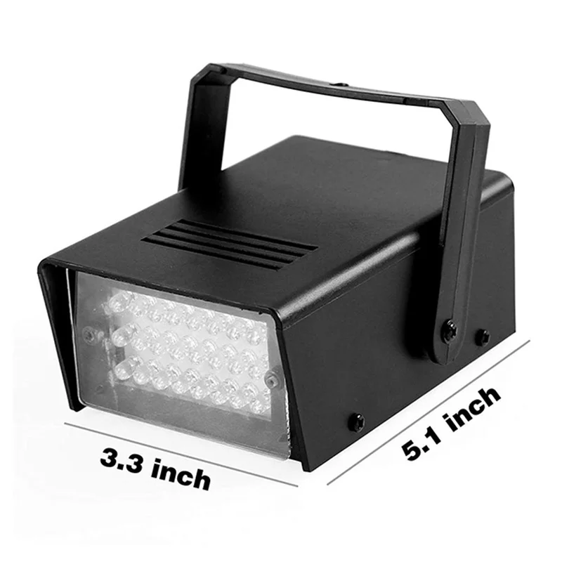 24LEDs Led Stage Lighting Disco Club Stage Light DJ Strobe Light Flash Club Disco Bar Stage Effect Party Christmas Laser Lights
24LEDs Led Stage Lighting Disco Club Stage Light DJ Strobe Light Flash Club Disco Bar Stage Effect Party Christmas Laser Lights