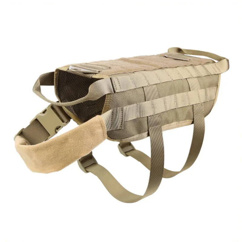 High Quality Big Size Nylon Army Large Dog Tactical Dog Harness Vest Adjustable Professional Protect Dog Harness
High Quality Big Size Nylon Army Large Dog Tactical Dog Harness Vest Adjustable Professional Protect Dog Harness