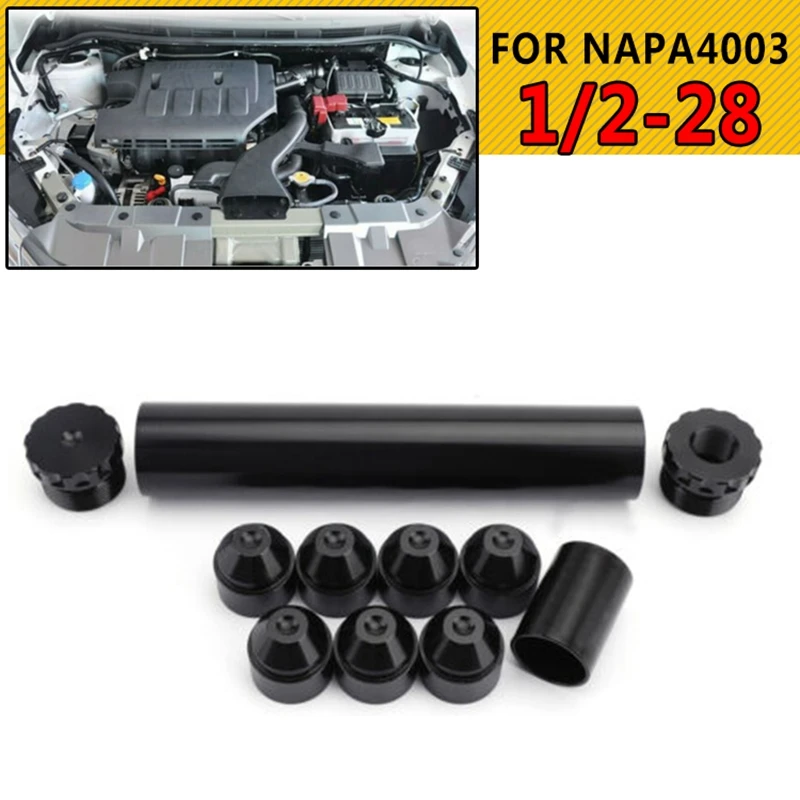 11Pcs 1/2-28 Fuel Filters Fuel Trap Solvent Filter 1X6 For NAPA 4003 WIX 24003 6061-T6 Automobiles Filters Parts Black Sliver
11Pcs 1/2-28 Fuel Filters Fuel Trap Solvent Filter 1X6 For NAPA 4003 WIX 24003 6061-T6 Automobiles Filters Parts Black Sliver