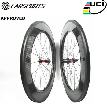 Farsports FSC88-CM-25 DT240 88mm high profile 25mm wide bike carbon fiber wheels 88 25, Basalt brake surface carbon bike wheels
Farsports FSC88-CM-25 DT240 88mm high profile 25mm wide bike carbon fiber wheels 88 25, Basalt brake surface carbon bike wheels