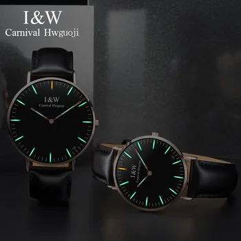 I&W T25 Tritium Watch Men Carnival Waterproof Mens Watches Top Brand Luxury Quartz Wristwatch Leather Strap Clock montre homme
I&W T25 Tritium Watch Men Carnival Waterproof Mens Watches Top Brand Luxury Quartz Wristwatch Leather Strap Clock montre homme