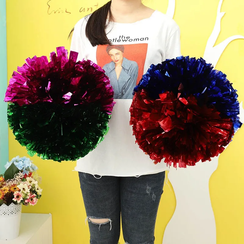 1 piece Cheer Dance Sport Supplies Competition Cheerleading Pom Poms Flower Ball Lighting Up Party Cheering Fancy Pom Poms
1 piece Cheer Dance Sport Supplies Competition Cheerleading Pom Poms Flower Ball Lighting Up Party Cheering Fancy Pom Poms