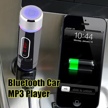 Bluetooth MP3 Player Hands Free Car Kit FM Transmitter Dual USB MP3 SD LCD Car Charger Cigarette Lighter
Bluetooth MP3 Player Hands Free Car Kit FM Transmitter Dual USB MP3 SD LCD Car Charger Cigarette Lighter