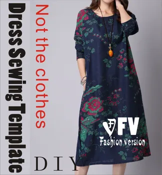 Clothing DIY The dress Dresses Sewing Pattern cutting drawing Dress Sewing Template BLQ-249
Clothing DIY The dress Dresses Sewing Pattern cutting drawing Dress Sewing Template BLQ-249