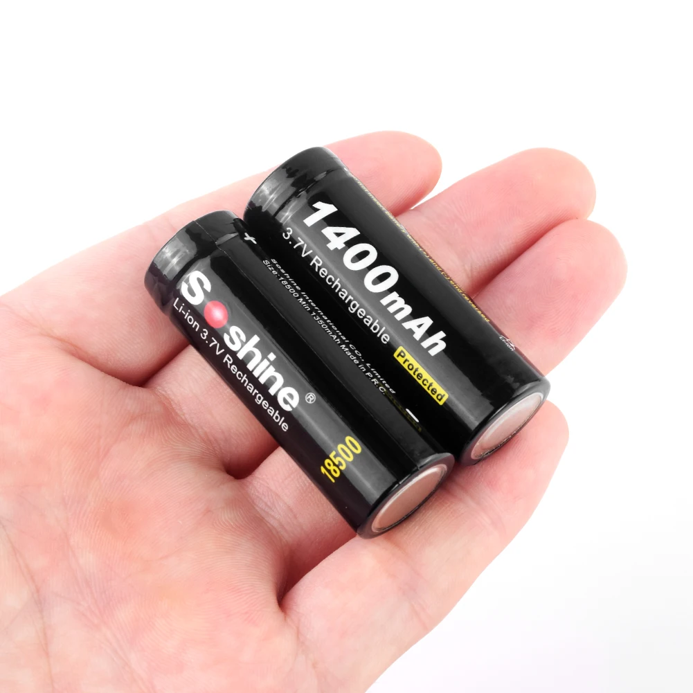 2-8Pcs 18500 1400mAh 3.7V 18500 Battery Rechargeable Battery Recarregavel Lithium Li-ion Batteies For Flashlight Speaker RC Toys
2-8Pcs 18500 1400mAh 3.7V 18500 Battery Rechargeable Battery Recarregavel Lithium Li-ion Batteies For Flashlight Speaker RC Toys