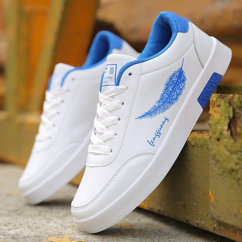 Men Casual PU Leather Shoes Breathable Male Tenis Masculino feather Print Shoes Mens Outdoor Flats Shoes Sneakers Zapatos Hombre
Men Casual PU Leather Shoes Breathable Male Tenis Masculino feather Print Shoes Mens Outdoor Flats Shoes Sneakers Zapatos Hombre