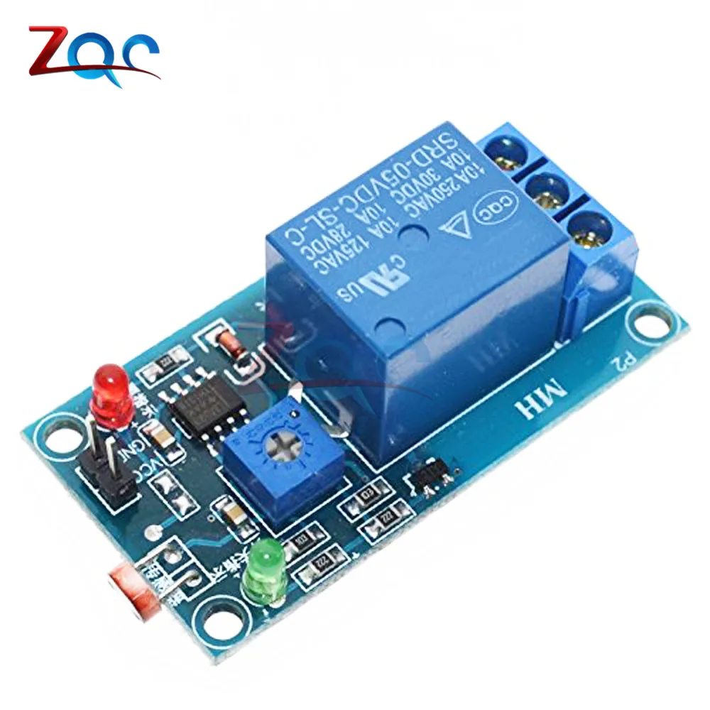 DC 5V 12V Light Photoswitch Sensor Switch LDR Photoresistor Relay Module Light Detection Photosensitive Sensor Board
DC 5V 12V Light Photoswitch Sensor Switch LDR Photoresistor Relay Module Light Detection Photosensitive Sensor Board