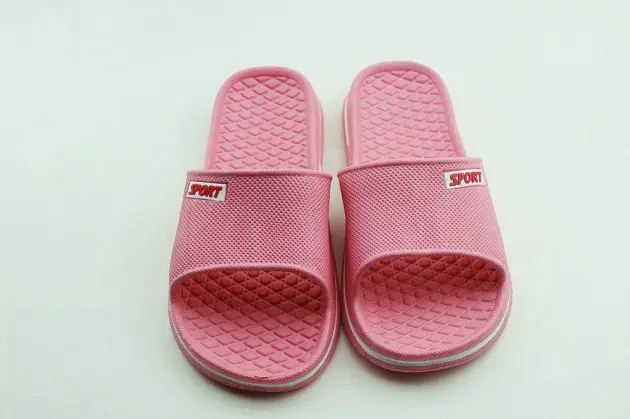 Summer Pure Color Lovers Household Disposable Bath Slippers Spa Hotel Slippers Bathroom Anti-skid Mens And Womens Soft Slide Slippers (26)