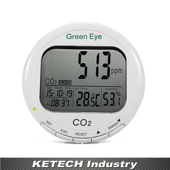 Digital Desktop Carbon Dioxide Logger CO2 Monitor/LCD CO2 Meter Analyser 0-9999 ppm AZ-7798
Digital Desktop Carbon Dioxide Logger CO2 Monitor/LCD CO2 Meter Analyser 0-9999 ppm AZ-7798