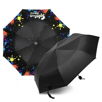 Splatoon Game Designer Umbrella Tri-Folding Cartoon Windproof Folding Anti-UV Sun Rain Pocket Umbrella
Splatoon Game Designer Umbrella Tri-Folding Cartoon Windproof Folding Anti-UV Sun Rain Pocket Umbrella
