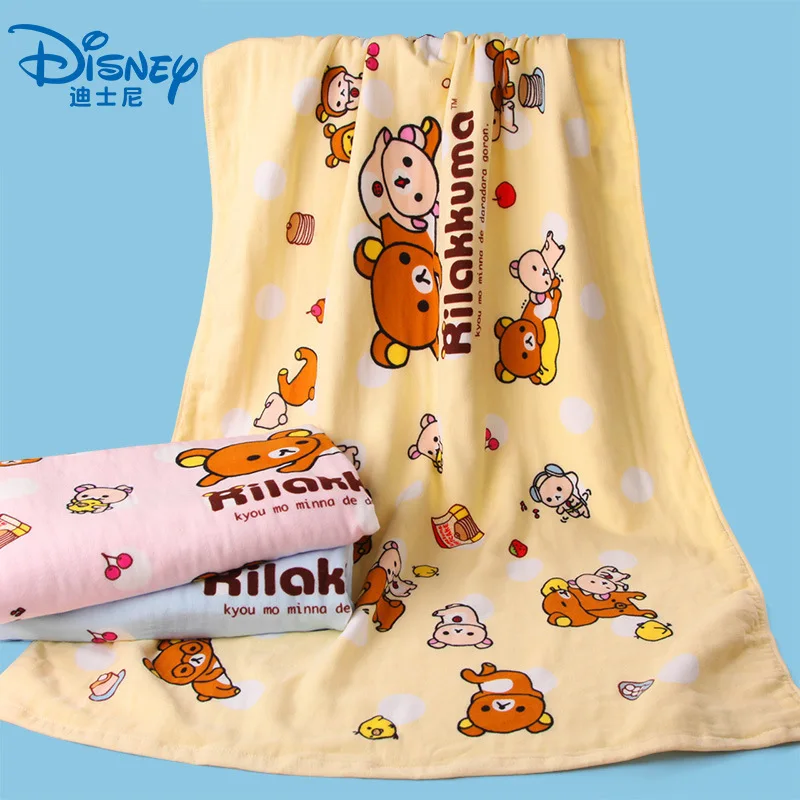 Disney Rilakkuma dessert cotton gauze bath towel towel Cute soft quick-drying adult children bath towel beach towel baby blanket
Disney Rilakkuma dessert cotton gauze bath towel towel Cute soft quick-drying adult children bath towel beach towel baby blanket