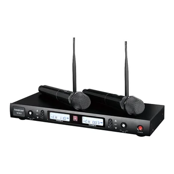Takstar W80 UHF 2-channel Wireless Microphone,LCD-displays,for karaoke/home entertainment/live performance
Takstar W80 UHF 2-channel Wireless Microphone,LCD-displays,for karaoke/home entertainment/live performance