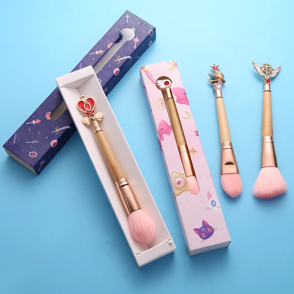 Cardcaptor Sakura Cute Design Light Soft Wooden Handle Brushes Powder Blush Foundation Brush Facial Make Up Gift For Fans
Cardcaptor Sakura Cute Design Light Soft Wooden Handle Brushes Powder Blush Foundation Brush Facial Make Up Gift For Fans