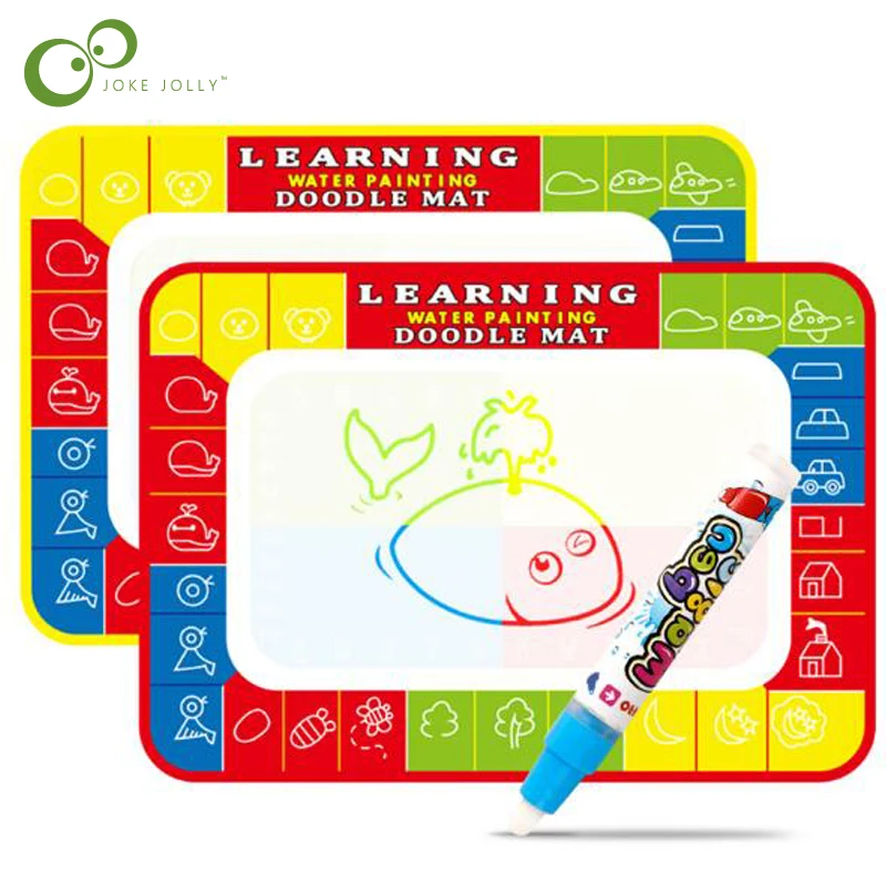 30*20cm New Drawing Toys Water Drawing Mat Board Painting and Writing Doodle With Magic Pen Non-toxic Drawing Board for Kids WYQ
30*20cm New Drawing Toys Water Drawing Mat Board Painting and Writing Doodle With Magic Pen Non-toxic Drawing Board for Kids WYQ