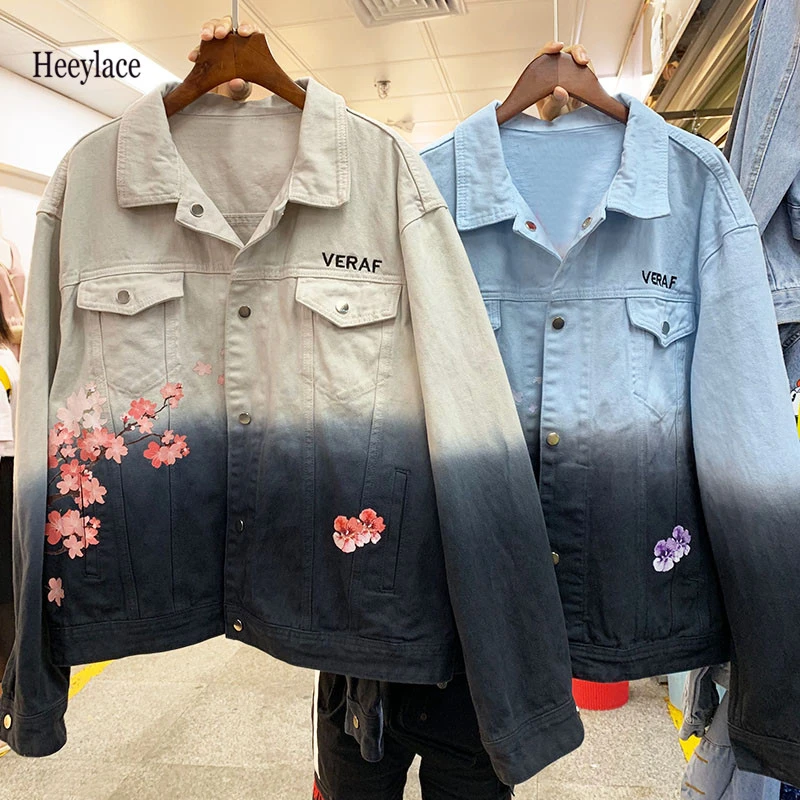 High Quality Hip Hop Denim Jacket Women 2019 Fashion Oversized Applique Jeans Outwear Female Single Breasted Frayed Jeans Coats
High Quality Hip Hop Denim Jacket Women 2019 Fashion Oversized Applique Jeans Outwear Female Single Breasted Frayed Jeans Coats