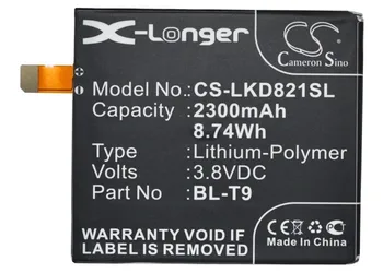 Cameron Sino High Quality 2300mAh Battery BL-T9, EAC62078701 for LG/Google D820, D821, Nexus 5, Nexus 5 16GB, Nexus 5 32GB
Cameron Sino High Quality 2300mAh Battery BL-T9, EAC62078701 for LG/Google D820, D821, Nexus 5, Nexus 5 16GB, Nexus 5 32GB