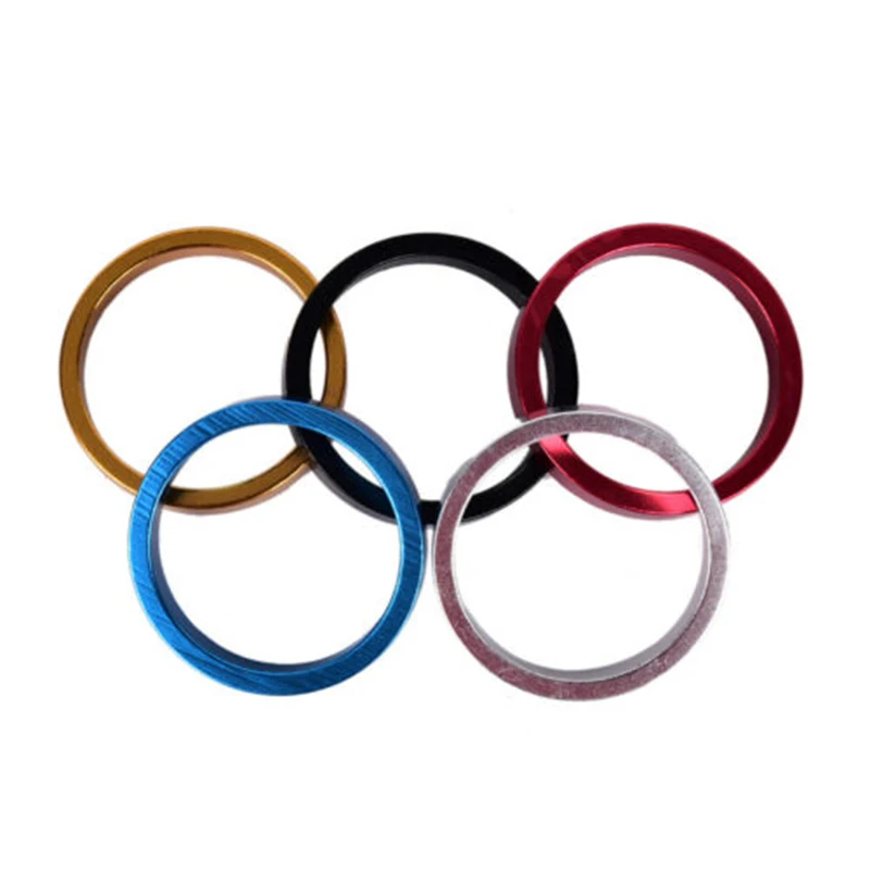 4pcs 5mm Aluminum Alloy Headset Bike Stem Fork Washers Metal Bicycle Handlebar Raising Spacers
4pcs 5mm Aluminum Alloy Headset Bike Stem Fork Washers Metal Bicycle Handlebar Raising Spacers