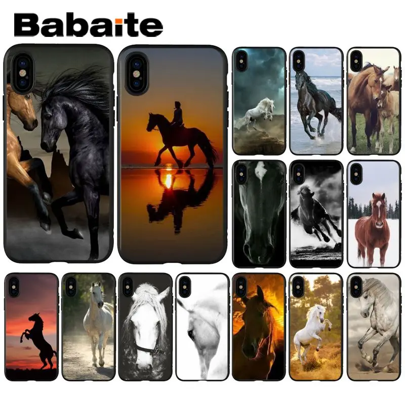 Babaite Horse Animal Printed DIY Luxury High-end Protector Case for Apple iPhone 8 7 6 6S Plus X XS MAX 5 5S SE XR Cellphones
Babaite Horse Animal Printed DIY Luxury High-end Protector Case for Apple iPhone 8 7 6 6S Plus X XS MAX 5 5S SE XR Cellphones