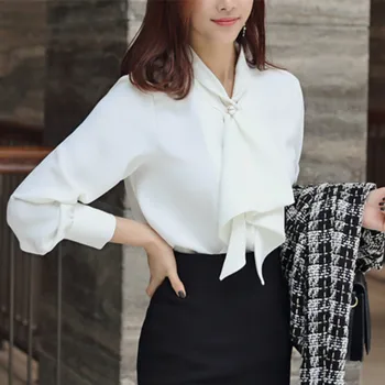 2019 spring women long sleeve chiffon shirts lady office work white chiffon blouses lady OL long sleeve white tops
2019 spring women long sleeve chiffon shirts lady office work white chiffon blouses lady OL long sleeve white tops
