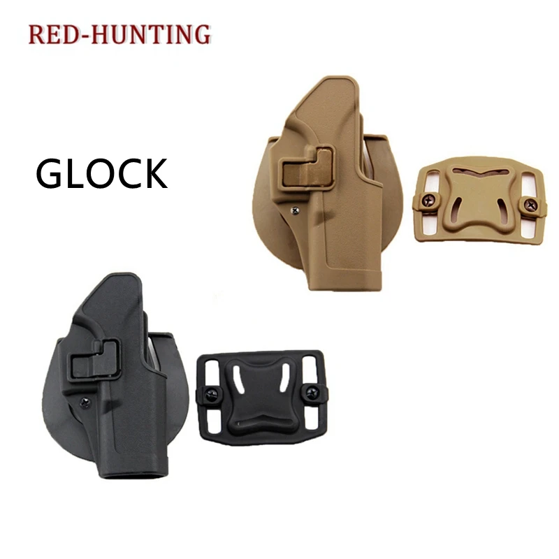 New Tactical Airsoft Pistol Glock Holster with Gun Sling MOLLE Adapter Magazine Pouch Waist Gun Holster for Glock 17,19,22,23,31
New Tactical Airsoft Pistol Glock Holster with Gun Sling MOLLE Adapter Magazine Pouch Waist Gun Holster for Glock 17,19,22,23,31