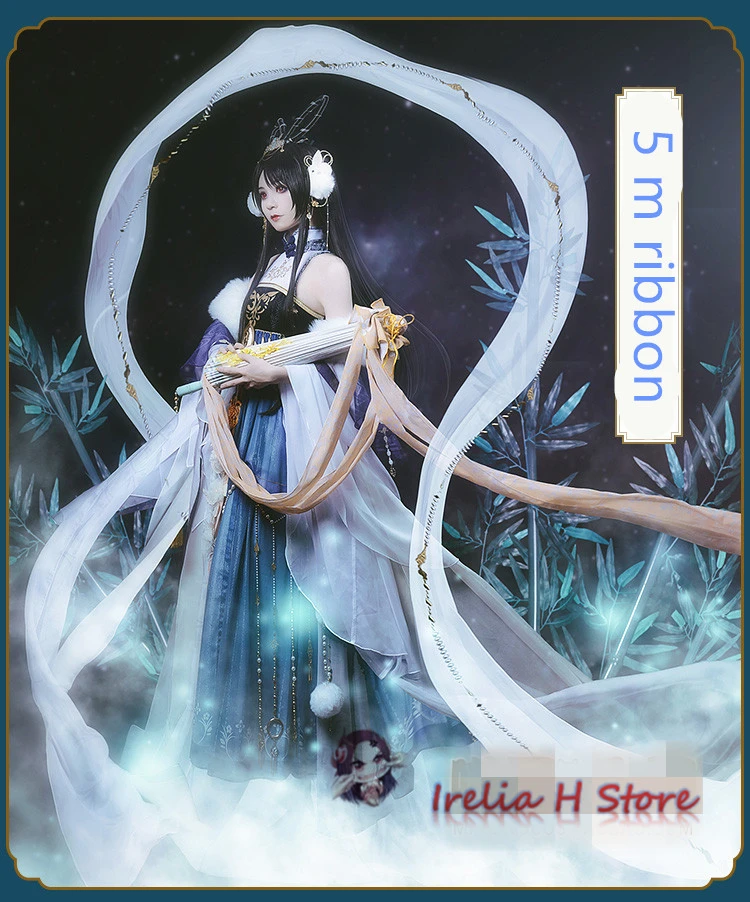 {Stock}Miracle Nikki Cosplay nikki cosplay costume China style Chang'e Gorgeous inimitable dress female gift halloween set 
{Stock}Miracle Nikki Cosplay nikki cosplay costume China style Chang'e Gorgeous inimitable dress female gift halloween set