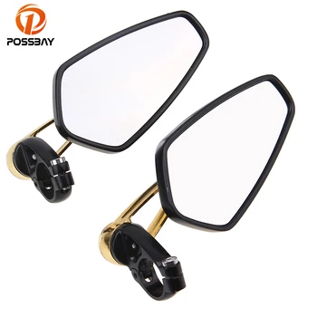 POSSBAY 7/8"22mm Aluminum Universal Motorcycle Side Mirrors Bar End Rearview Mirror for Harley Yamaha Cafe Racer Retrovisor Moto
POSSBAY 7/8"22mm Aluminum Universal Motorcycle Side Mirrors Bar End Rearview Mirror for Harley Yamaha Cafe Racer Retrovisor Moto