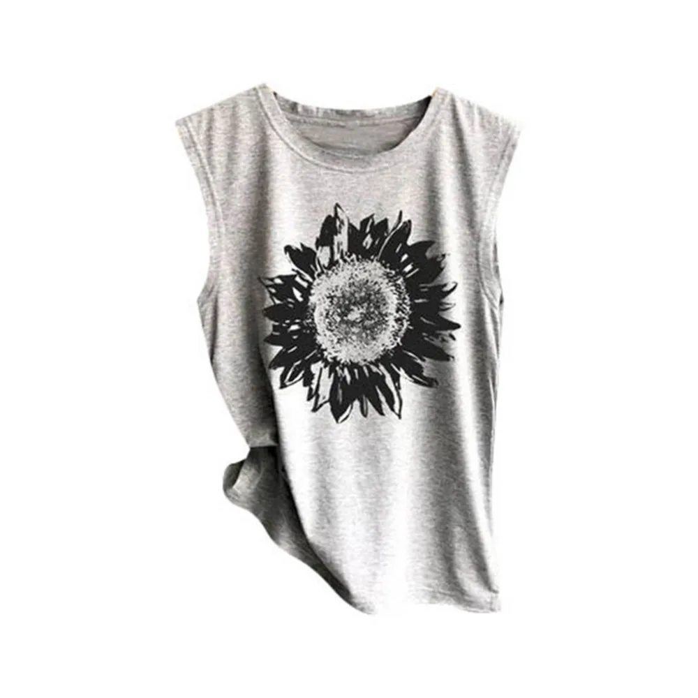 2019 Autumn Summer Women T-Shirt Harajuku Camiseta Mujer Casual Loose Print Sleeveless O-Neck Soft Sport T-Shirt Tops Female C
2019 Autumn Summer Women T-Shirt Harajuku Camiseta Mujer Casual Loose Print Sleeveless O-Neck Soft Sport T-Shirt Tops Female C