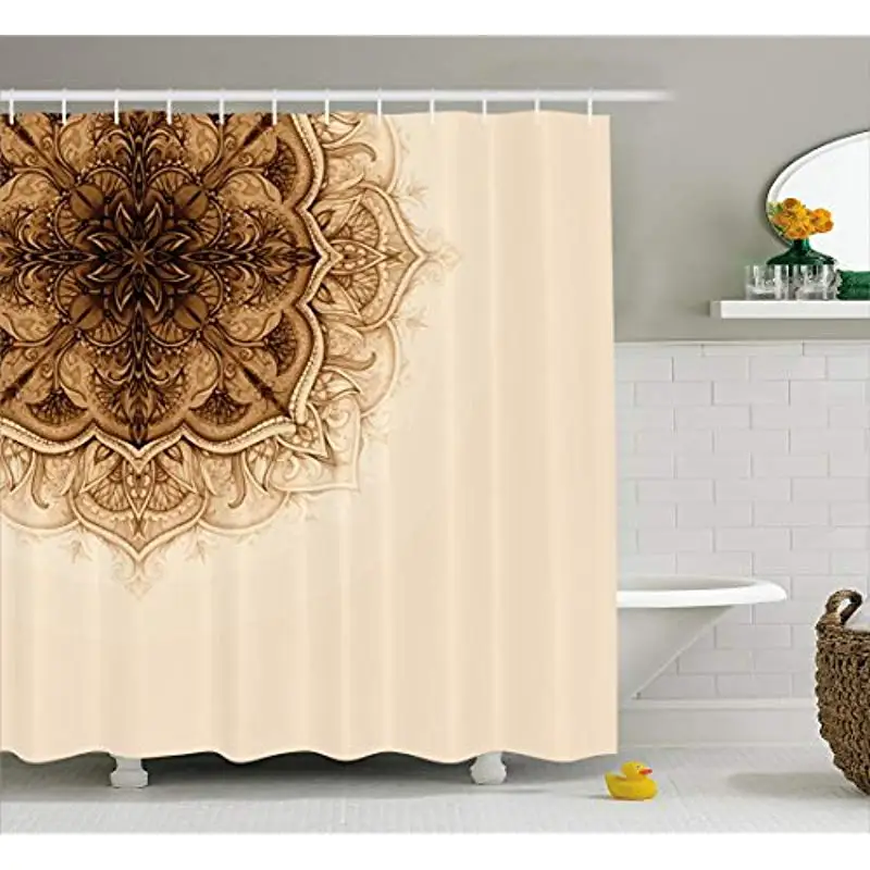 Vixm Henna Shower Curtain Vintage Hand Drawn Mandala Artwork Corner Ornament Ottoman Culture Art Elements Fabric Bath Curtains
Vixm Henna Shower Curtain Vintage Hand Drawn Mandala Artwork Corner Ornament Ottoman Culture Art Elements Fabric Bath Curtains