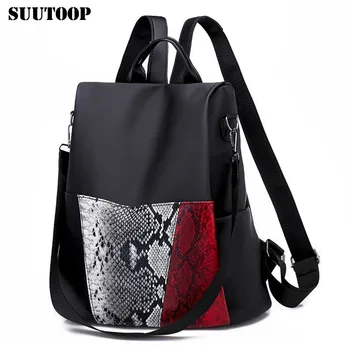 2019 New Snake Anti-theft Oxford Backpack for Women Fashion Waterproof Bags Female Daily Travel Backpacks Mochila Bag pack
2019 New Snake Anti-theft Oxford Backpack for Women Fashion Waterproof Bags Female Daily Travel Backpacks Mochila Bag pack
