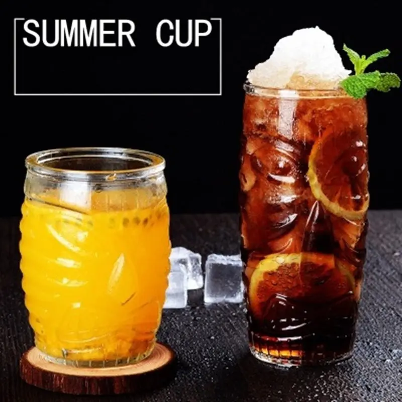 1 Pcs Tiki Mug 500ML/580ML American Libi Glass Tiki Cup Creative Tropical Cocktail Glass Tiki Cup Juice Cup Wine Mug Bar Tools
1 Pcs Tiki Mug 500ML/580ML American Libi Glass Tiki Cup Creative Tropical Cocktail Glass Tiki Cup Juice Cup Wine Mug Bar Tools