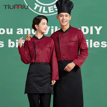 Chef Jacket Uniform Long-sleeved Breathable Work Wear Clothes Food Service Kitchen Hotel Cooker Overalls Coats Men Women M-3XL
Chef Jacket Uniform Long-sleeved Breathable Work Wear Clothes Food Service Kitchen Hotel Cooker Overalls Coats Men Women M-3XL
