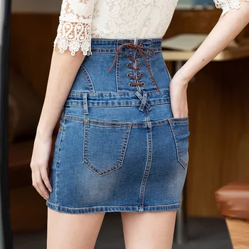 Young Girl Fashion Jeans Skirt Women Plus Size 6XL High Waist Zipper Mini Skirt Bandage Pocket Shorts Black Blue Classy Skirts
Young Girl Fashion Jeans Skirt Women Plus Size 6XL High Waist Zipper Mini Skirt Bandage Pocket Shorts Black Blue Classy Skirts