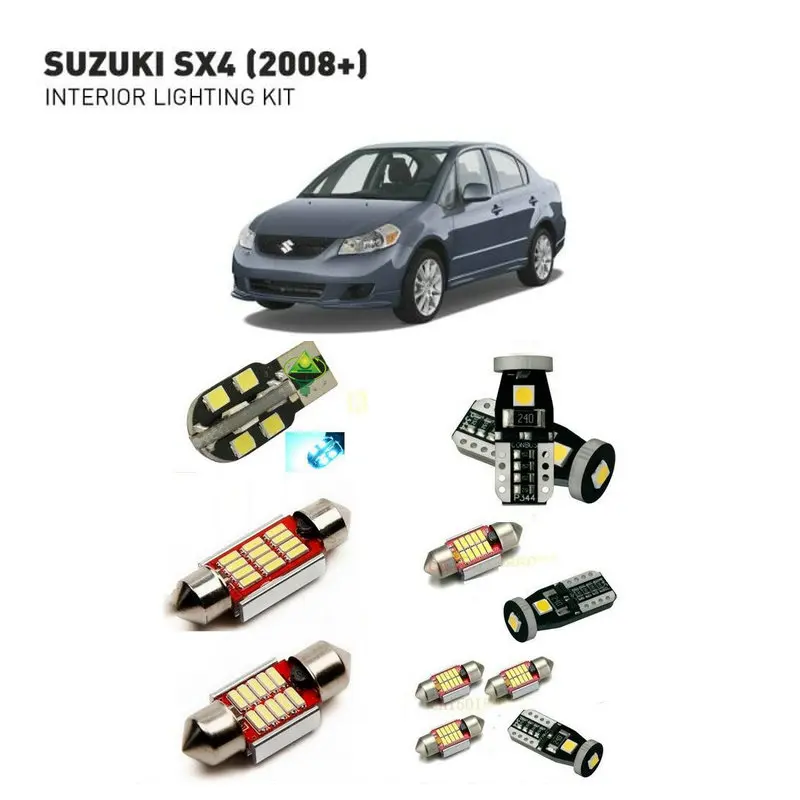 Led interior lights For Suzuki sx4 2008+ 6pc Led Lights For Cars lighting kit automotive bulbs Canbus
Led interior lights For Suzuki sx4 2008+ 6pc Led Lights For Cars lighting kit automotive bulbs Canbus