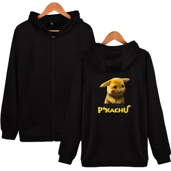 Pokemon Detective Pikachu Cotton Men Zipper Fashion Hip Hop Hoodie Sweatshirt Casual Hoodie Zipper Sweatshirt
Pokemon Detective Pikachu Cotton Men Zipper Fashion Hip Hop Hoodie Sweatshirt Casual Hoodie Zipper Sweatshirt