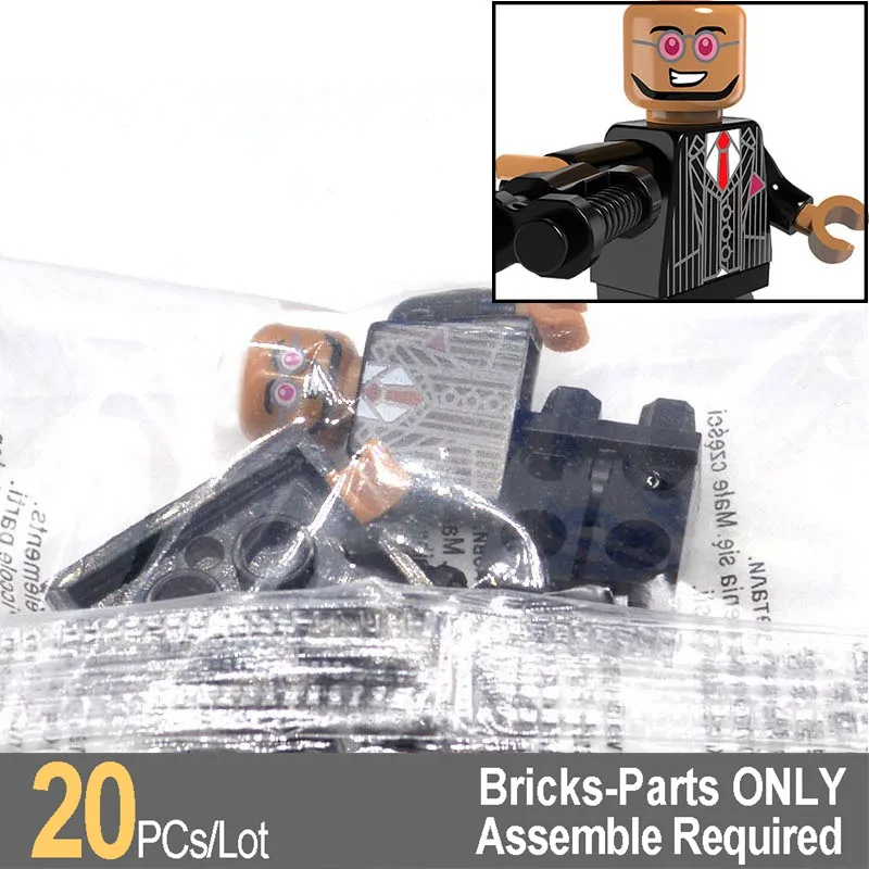 20pcs/lot Arkham Hugo Strange Edward Oswald Super Heroes Building Blocks Bricks Toys for Children PG266 PG269 PG270 PG272 PG273 
20pcs/lot Arkham Hugo Strange Edward Oswald Super Heroes Building Blocks Bricks Toys for Children PG266 PG269 PG270 PG272 PG273