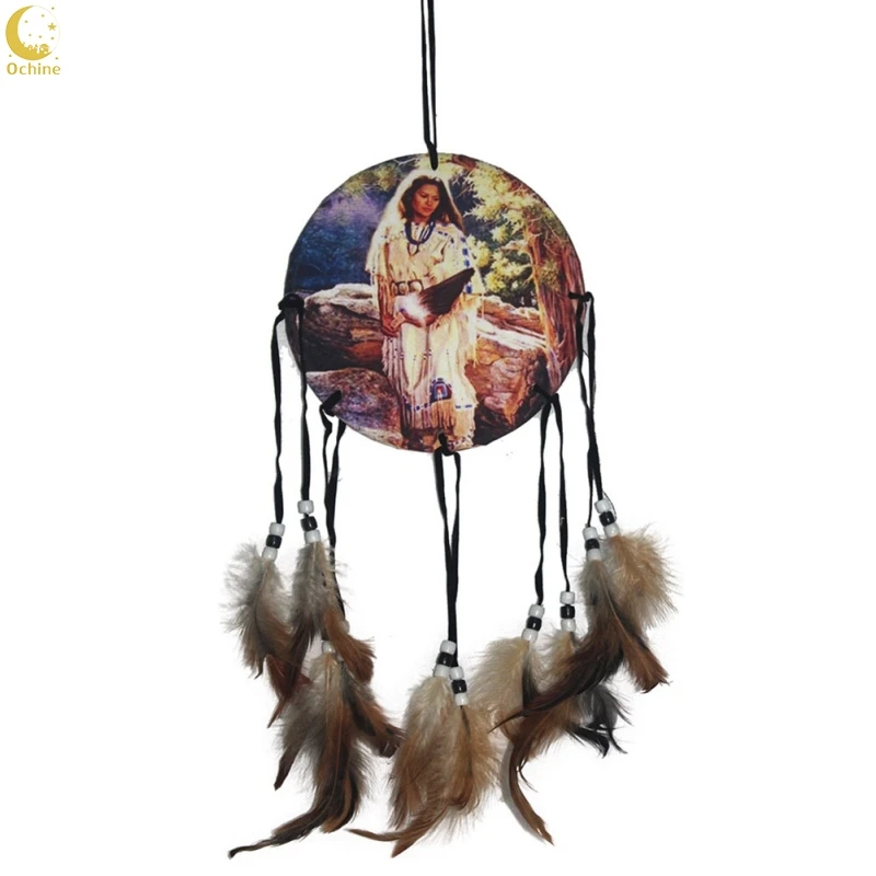 Ochine Sales Native American Decoration Brown Long Dream Catcher Beaded Decor Ornament Craft Gift
Ochine Sales Native American Decoration Brown Long Dream Catcher Beaded Decor Ornament Craft Gift